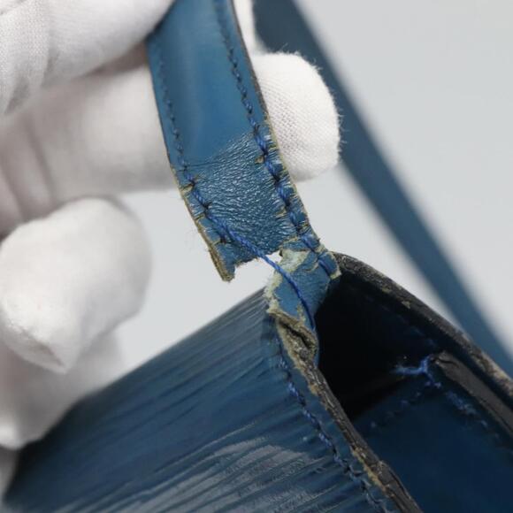 LOUIS VUITTON Epi Pochette Arche Shoulder Bag Blue M52575 - Picture 9 of 12